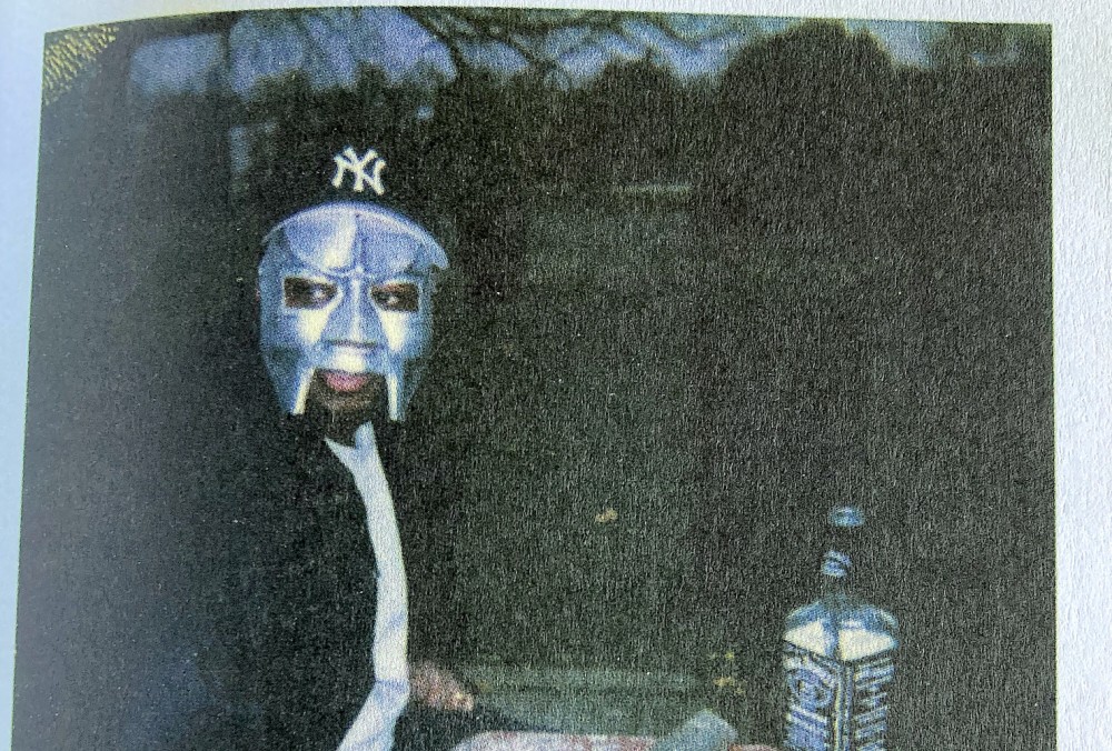 Polaroid of MF DOOM filming the alternate take of the "Dead Bent" video headed to auction as an NFT