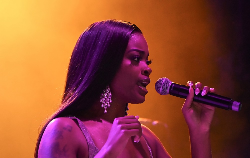 Ari Lennox performs onstage during 2021 ONE Musicfest at Centennial Olympic Park on October 09, 2021 in Atlanta, Georgia.